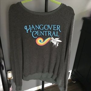 Wildfox grey long sleeve